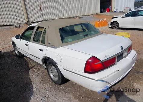 2000 Mercury Grand Marquis Ls из США, поврежденный, VIN 2MEFM75W0YX676299